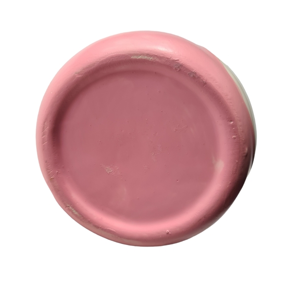 Cutest SHOE FUND Pink Money Jar w Cork Lid - Picture 6 of 8